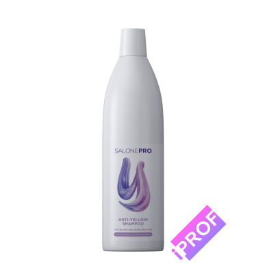 Шампунь проти жовтизни для світлого і освітленого волосся SALONE PRO 1000 мл. в Iprof.pro