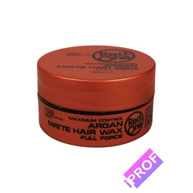 Матовий віск для волосся ультрасильної фіксації з аргановим маслом Matte Hair Wax ARGAN в Iprof.pro