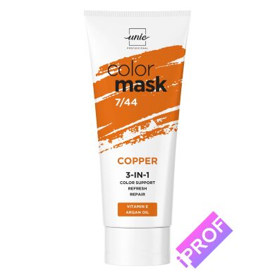 Тонирующая маска для волос 7/44 Медный 250 мл в Iprof.pro