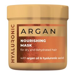 Живильна маска для сухого та зневодненого волосся ARGAN HYALURONIC, 500 мл в Iprof.pro