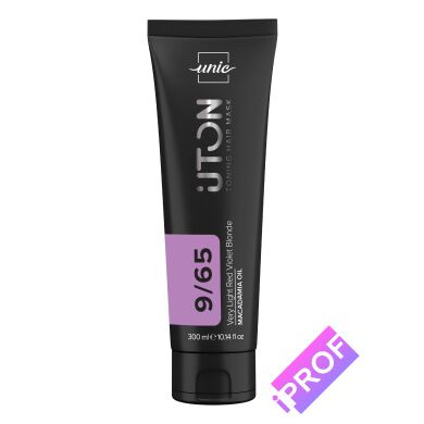 Тонуюча маска для волосся UTON 9/56 Блонд Червоно-Фіолетовий 300 мл. в Iprof.pro