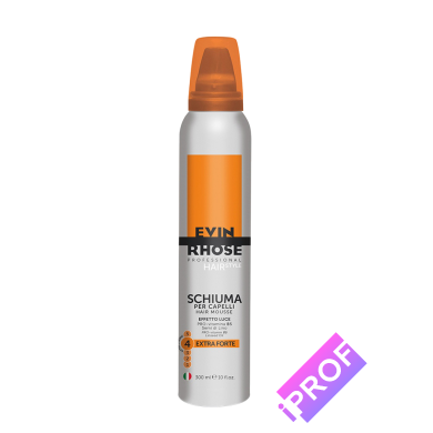 Мус для волосся Екстра сильна фіксація EVIN RHOSE, 300 мл в Iprof.pro