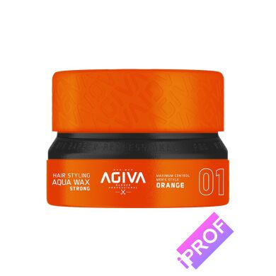 1 Віск для волосся Aqua Strong Agiva - Orange, 155 мл в Iprof.pro