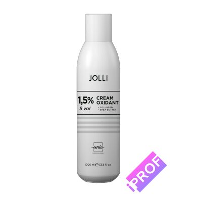 Крем-оксигент JOLLI 1,5% 5 VOL 1000 мл в Iprof.pro