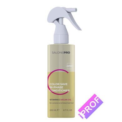 Двофазний кондиціонер для волосся ARGAN COLOR SAVE SALONE PRO 200 мл., відгуки, ціни на Iprof.pro Двофазний кондиціонер для волосся ARGAN COLOR SAVE SALONE PRO 200 мл. в Iprof.pro