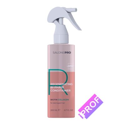 Двофазний кондиціонер для волосся COLLAGEN & BIOTIN REGENERATING SALONE PRO 200 мл., відгуки, ціни на Iprof.pro Двофазний кондиціонер для волосся COLLAGEN & BIOTIN REGENERATING SALONE PRO 200 мл. в Iprof.pro