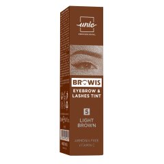 Фарба для вій та брів BROWIS Світлий коричневий 5 20 мл. в Iprof.pro