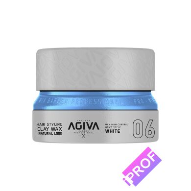 6 Глина для укладання волосся Agiva - White, 155 мл в Iprof.pro